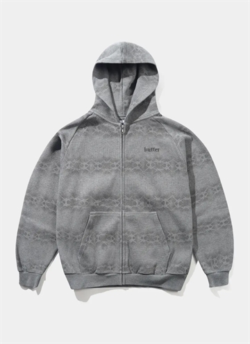 Butter Goods Faded Waffle Ziphættetrøje